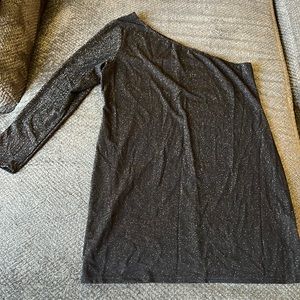 Bodycon Black Sparkly one long sleeve dress